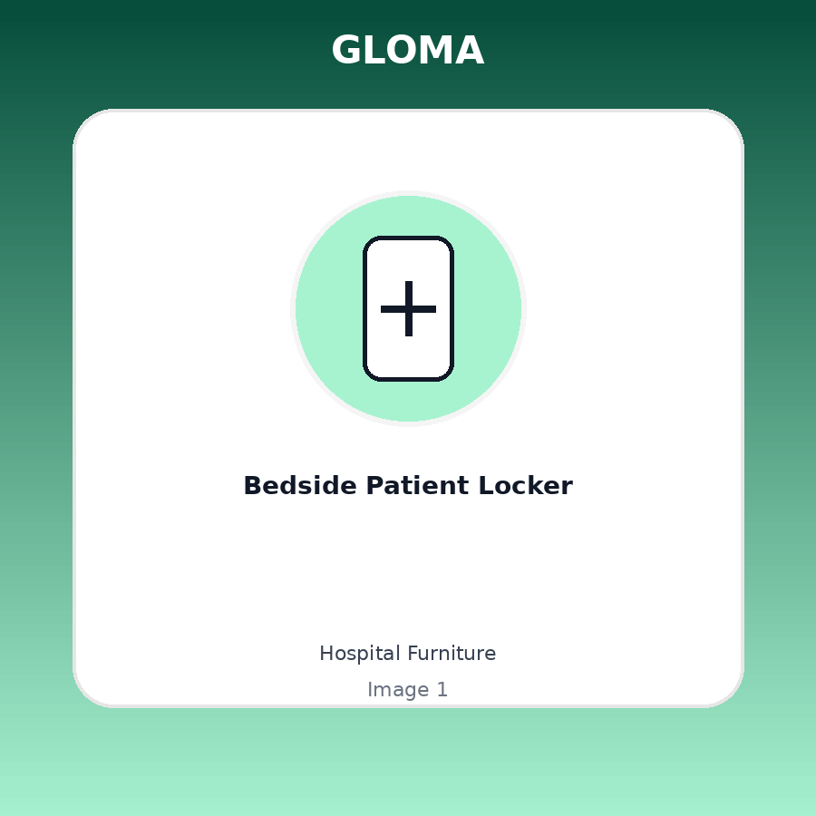 Bedside Patient Locker