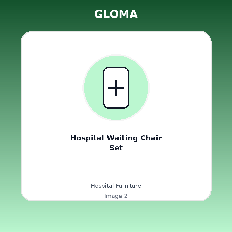 Hospital Waiting Chair Set — Angle picture 1