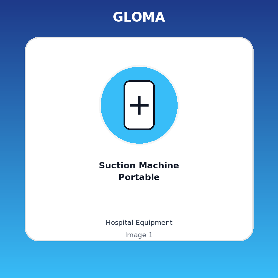 Suction Machine Portable