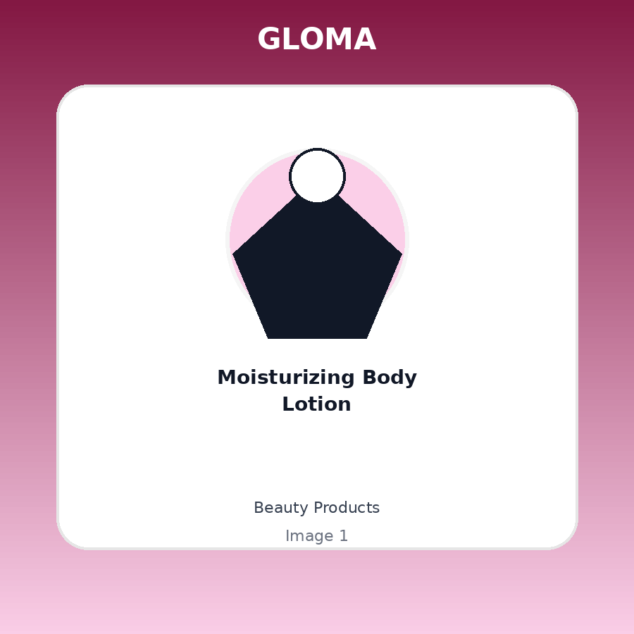Moisturizing Body Lotion