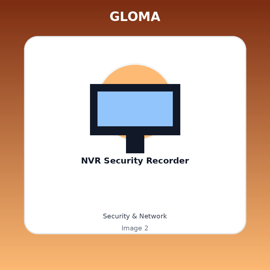 NVR Security Recorder — Angle picture 1