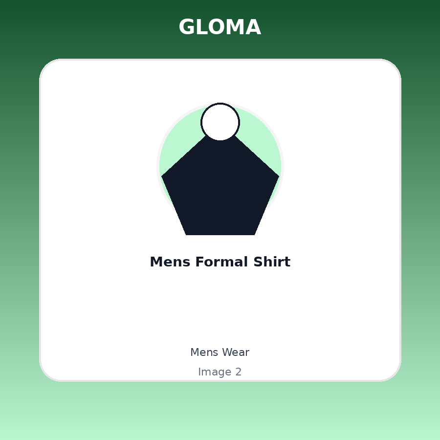 Mens Formal Shirt — Angle picture 1
