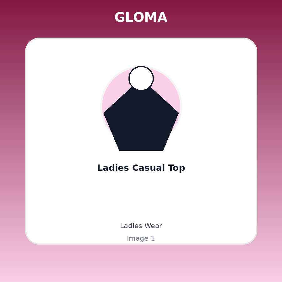 Ladies Casual Top