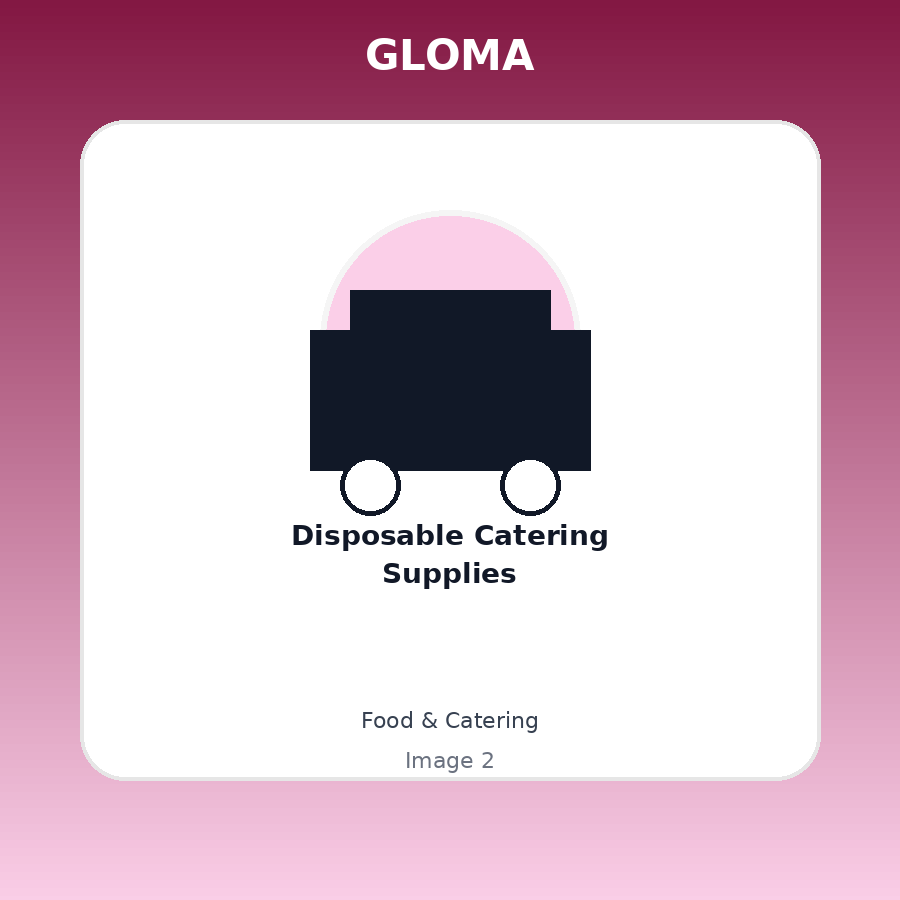 Disposable Catering Supplies — Angle picture 1