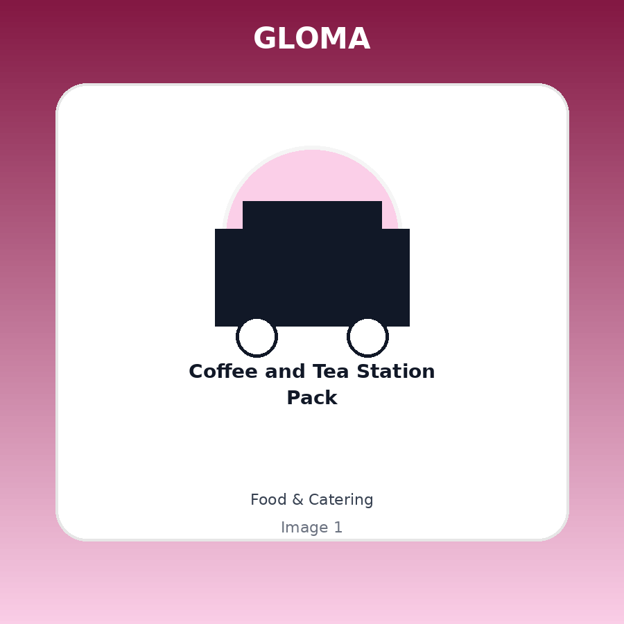 Coffee and Tea Station Pack